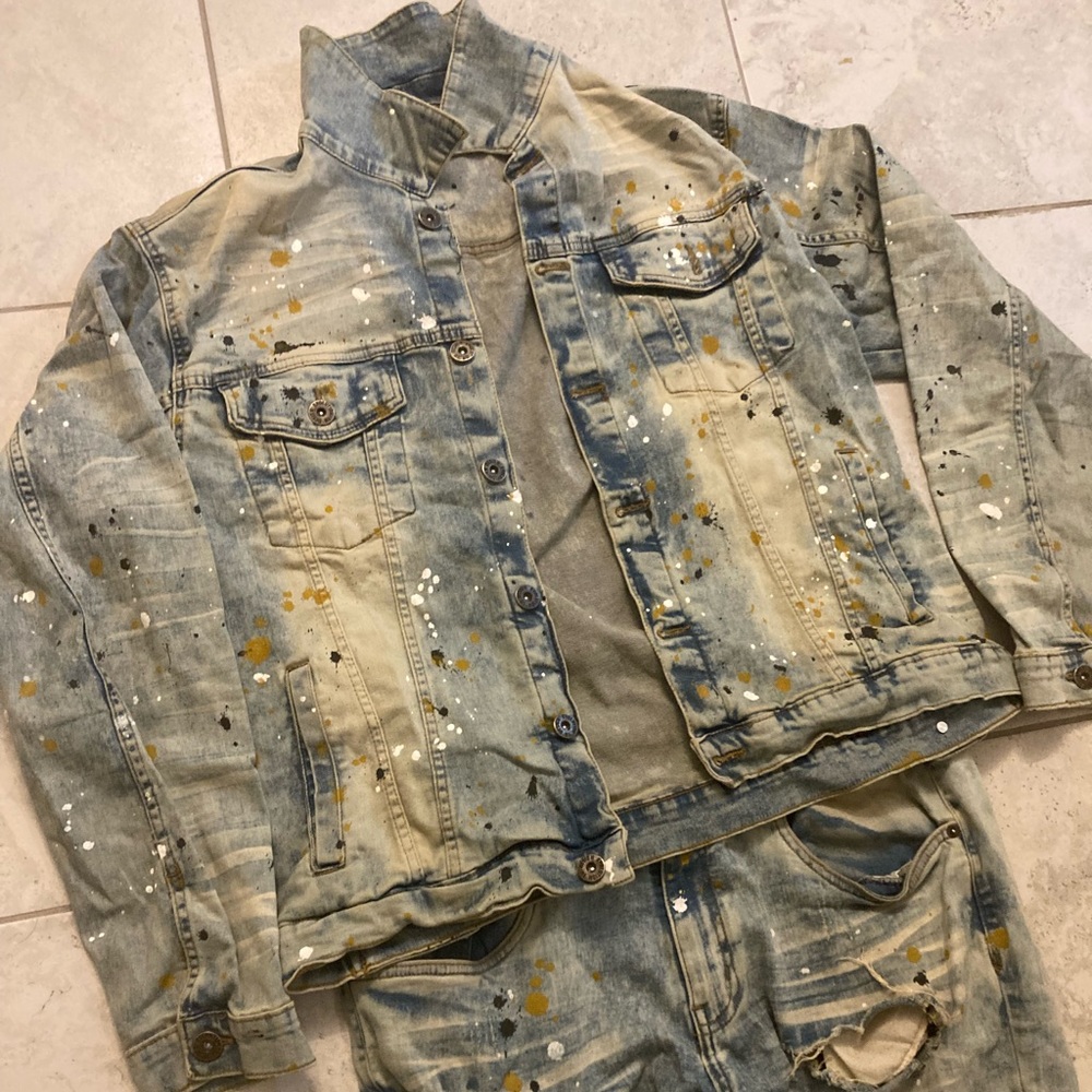 Used Men’s Denim Jean Set